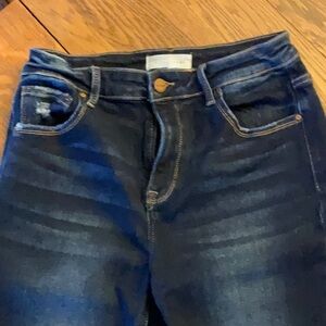 Risen Jeans frayed flare leg 11/30